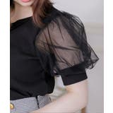 パフ袖シャーリングCT | RETRO GIRL | 詳細画像17 