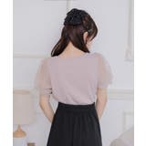 パフ袖シャーリングCT | RETRO GIRL | 詳細画像25 