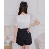 パフ袖シャーリングCT | RETRO GIRL | 詳細画像8 