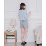 肩あきロゴ刺繍Tee | RETRO GIRL | 詳細画像19 