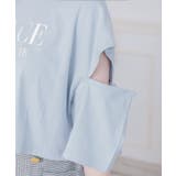 肩あきロゴ刺繍Tee | RETRO GIRL | 詳細画像25 