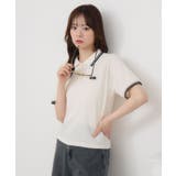 マーク刺繍カノコポロ | RETRO GIRL | 詳細画像2 