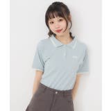 マーク刺繍カノコポロ | RETRO GIRL | 詳細画像25 