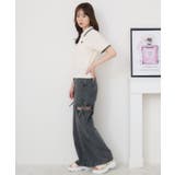 マーク刺繍カノコポロ | RETRO GIRL | 詳細画像6 