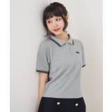 GRY1 | マーク刺繍カノコポロ | RETRO GIRL