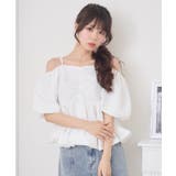 WHT1 | オフショルバルーンBL | RETRO GIRL