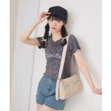 レースアップロゴTEE | RETRO GIRL | 詳細画像12