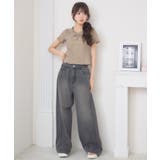 レースアップロゴTEE | RETRO GIRL | 詳細画像3