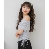 レース付きドロストオフショルCT | RETRO GIRL | 詳細画像24