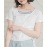 WHT2 | レイヤード風ドロストTEE | RETRO GIRL