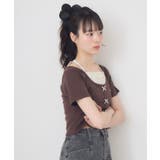 前リボンキャミドッキングCT | RETRO GIRL | 詳細画像33 