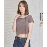 タイ付きショートTEE | RETRO GIRL | 詳細画像24 