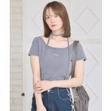 タイ付きショートTEE | RETRO GIRL | 詳細画像8 