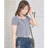 タイ付きショートTEE | RETRO GIRL | 詳細画像9 