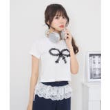 チュールリボンTEE | RETRO GIRL | 詳細画像3 