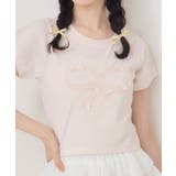 PNK0 | チュールリボンTEE | RETRO GIRL
