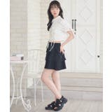 レースアップデニムSH | RETRO GIRL | 詳細画像6 