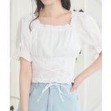 WHT1 | ウエストレースアップBL | RETRO GIRL