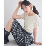 ロゴ刺繍パフ袖ニット | RETRO GIRL | 詳細画像2