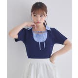 シャツドッキングリブニット | RETRO GIRL | 詳細画像15