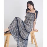 肩リボンバイカラーキャミワンピース | RETRO GIRL | 詳細画像15 