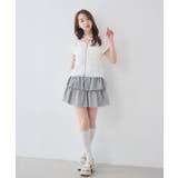 チビ袖WZIPブラウス | RETRO GIRL | 詳細画像6 