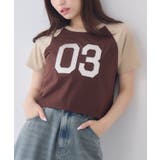 BRN0 | アソートナンバーラグランTシャツ | RETRO GIRL