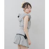 【セットアップ対応】BIGリボン付ZIPベスト | RETRO GIRL | 詳細画像29 