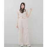 【セットアップ対応】BIGリボン付ZIPベスト | RETRO GIRL | 詳細画像4 