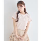 リボン付ロゴTシャツ | RETRO GIRL | 詳細画像10