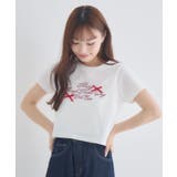 リボン付ロゴTシャツ | RETRO GIRL | 詳細画像17