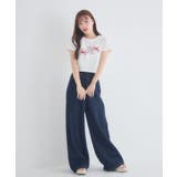 リボン付ロゴTシャツ | RETRO GIRL | 詳細画像19