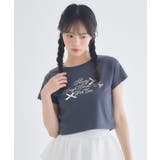 リボン付ロゴTシャツ | RETRO GIRL | 詳細画像2