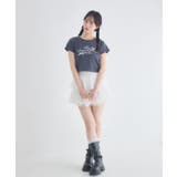 リボン付ロゴTシャツ | RETRO GIRL | 詳細画像6