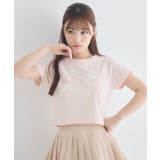リボン付ロゴTシャツ | RETRO GIRL | 詳細画像9