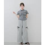 【セットアップ対応】レース付スリットスウェットパンツ | RETRO GIRL | 詳細画像13 