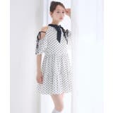 肩開きティアードミニワンピース | RETRO GIRL | 詳細画像10 