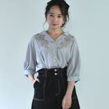 ◎Emsexcite◎ 刺繍開襟SH | RETRO GIRL | 詳細画像17