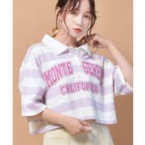 ■Emsexcite■ ラガーボーダーショートトレーナー | RETRO GIRL | 詳細画像17