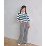 ■Emsexcite■ ラガーボーダーショートトレーナー | RETRO GIRL | 詳細画像5