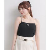 BLK1 | 刺繍カップ付きキャミ | RETRO GIRL