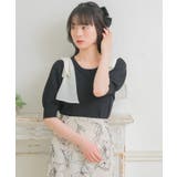 パフスリーブ肩リボンNT | RETRO GIRL | 詳細画像14 