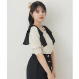 パフスリーブ肩リボンNT | RETRO GIRL | 詳細画像7 