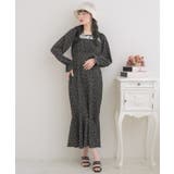 P/BLK | ステッチリボンマーメイドOP | RETRO GIRL