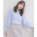 BLU0 | レースアップショートSH | RETRO GIRL