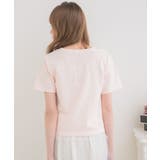 ロゴ刺繍TEE | RETRO GIRL | 詳細画像18 