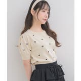 WHT4 | ロゴ入り総刺繍NTPO | RETRO GIRL