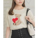 WHT4 | ハートベアジャガードNTPO | RETRO GIRL