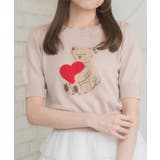 PNK0 | ハートベアジャガードNTPO | RETRO GIRL