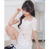 P/WHT | ドロスト切替CT | RETRO GIRL